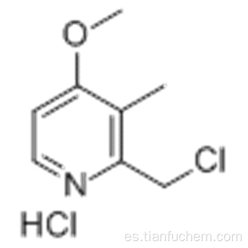 Piridina, 2- (clorometil) -4-metoxi-3-metil-CAS 124473-12-7
